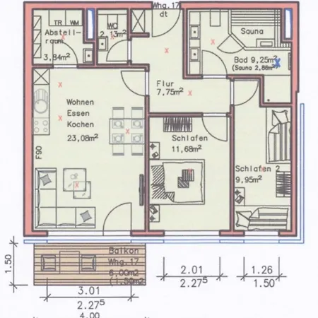 Quartier Hohe Geest 17 - Nord Seestern